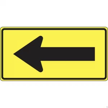 Accuform DIRECTION SIGN ONEDIRECTION LARGE FRW851RA FRW851RA
